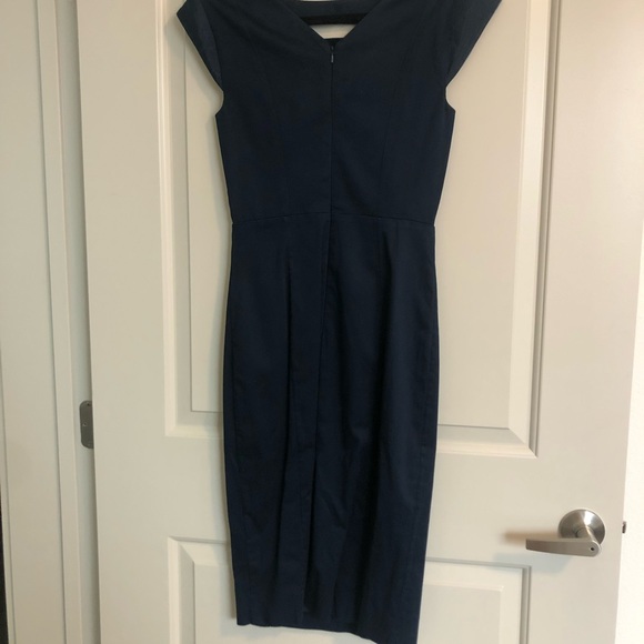 Navy Jewel Dress - French Connection - Picture 2 of 8